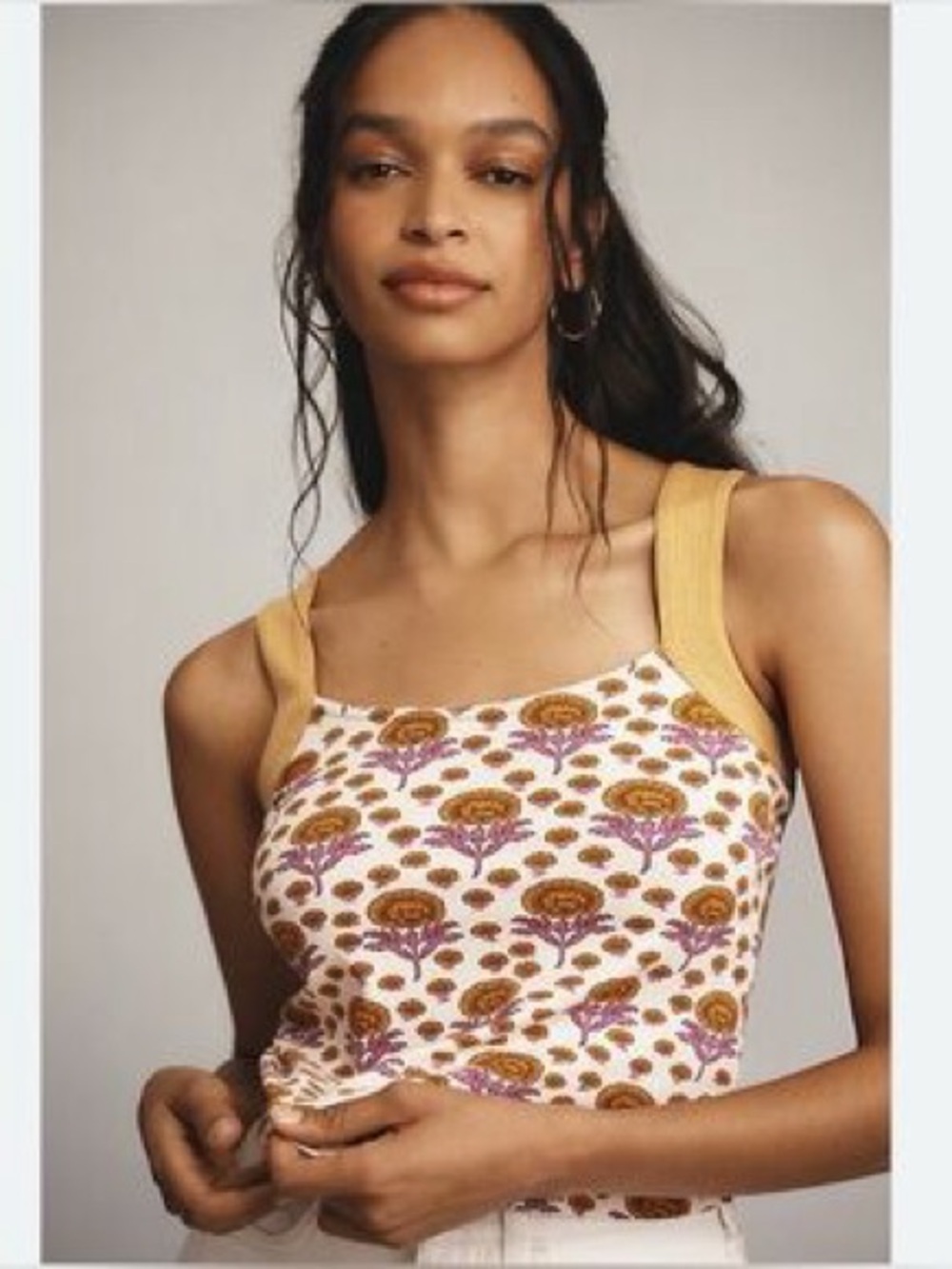 EUC Anthropologie MAEVE TRAPUNTO TANK